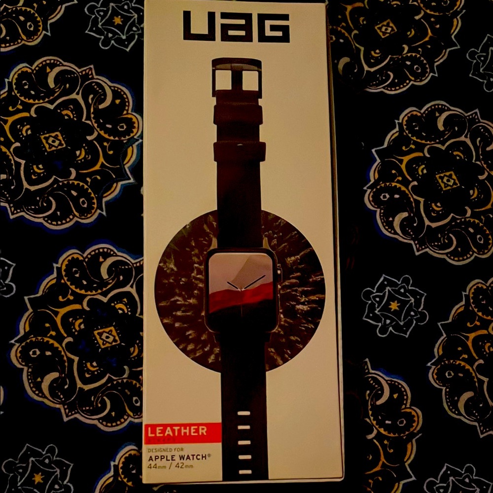 UAG Leather Apple Watch Band